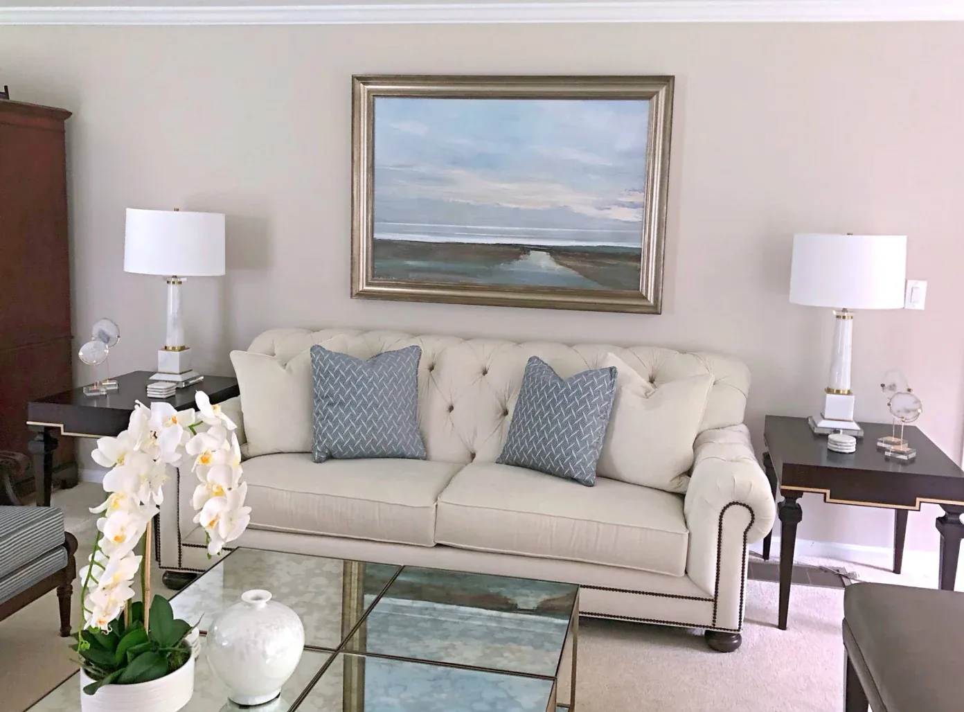 Room designed by Fran Kroll for Debbie Jackson