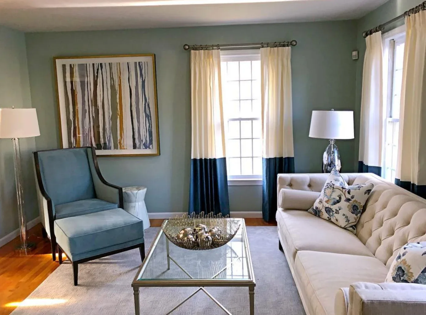 Room designed by Fran Kroll for Joanne Shaw